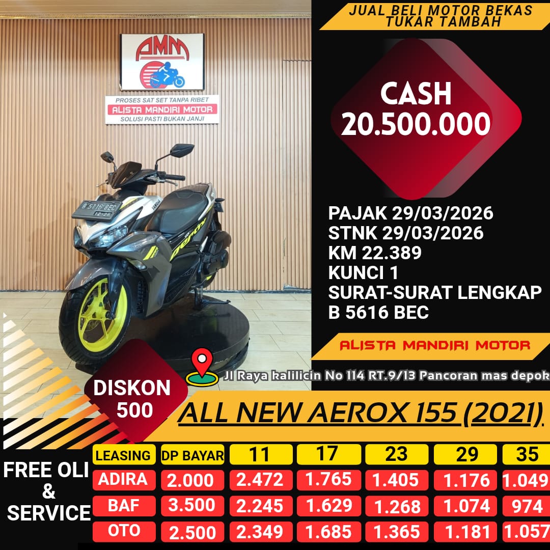 ALL NEW AEROX 155 